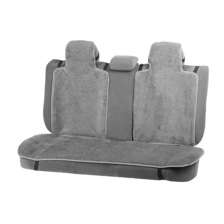 Knights in the back seat, Nat. wool, 135 x 55 and 75 x 55 cm, gray, set 3 pcs
