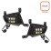 Farah LED AIRLINE, 27 W, 200x140x200 with a frame, set 2 pcs, white