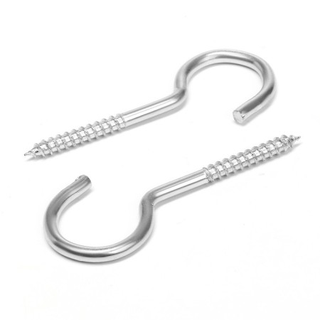 Boar-half-decisor, tundra, white zinc, 4x80 mm, 10 pcs
