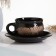 Tea couple "Borisovskaya" 0.25l / 9x6cm + saucer 15cm, old