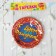 Disposable paper plate "Happy Birthday" Web (set of 6 pcs.), 18 cm