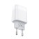 Network charger Hoco C72A, 1xUSB, 2.1 A, Type-C cable, 1 m, white