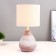 Table lamp "Monica" E14 40W chocolate 17x17x33 cm Risalux