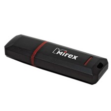 Flashka Mirex Knight Black, 32 GB, USB2.0, Thu up to 25 MB/s, PLO up to 15 MB/s, black