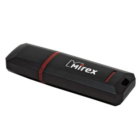 Flashka Mirex Knight Black, 32 GB, USB2.0, Thu up to 25 MB/s, PLO up to 15 MB/s, black