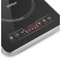 Induction tile KitFort KT-102, 2000 W, 5 programs, 10 modes, timer, black