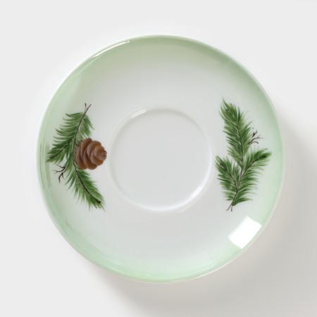 Tea steam porcelain "Cedar branch", 350 ml-2