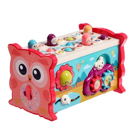 Developing toy "Sorter-Sovushka", 15 in 1, with mobile elements-1