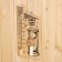 The thermometer for a bath with sand clock is 15 minutes "House", wooden, 28 x 14 cm, Dobroparov