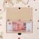 Wooden envelope "Happy Birthday!" Handmade, light, bouquet, elephant, 16.5x8 cm
