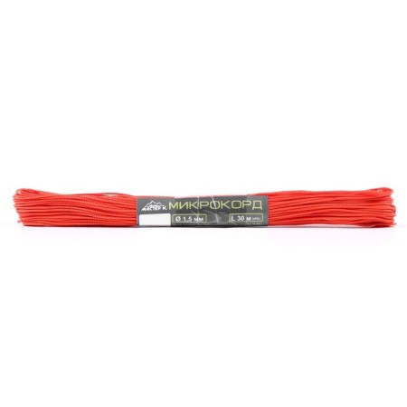 Microord "Master K." nylon, orange, d - 1.5 mm, 30 m-1