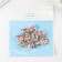 Suspension decorative for creativity glass "ball - circles" d = 1.6 cm set 10 pcs