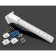 Crohsteine ​​plastic, 25 cm, white color