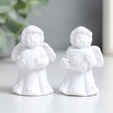 Souvenir Polystone "White Angel in the dress" MIX 2.7x3.3x5 cm-1