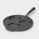 Flying pan, cast iron, d = 19.5 cm, cast-iron handle, black color