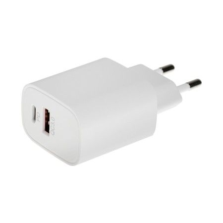 Network charger GQ-5, USB, Type-C, 3 A, 20 W, QC+PD, White