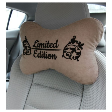 Pillow on the headrest Matech Bone Comfort Line, 38 x 25 x 10 cm, beige-2