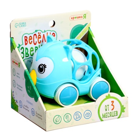 A rattle - machine "Funny animals. Owl "-4