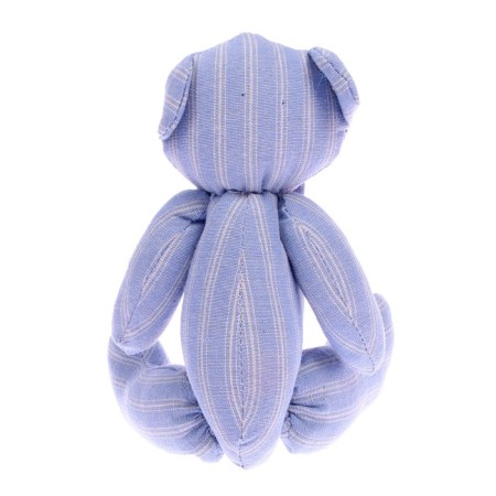 Soft toy "striped bear", boy and girl, species mix-1