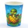 A cup paper one -time “Happy New Year”, a snake with toys, 250 ml