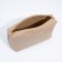 Magnet bag bag, lightning cosmetic bag, beige color