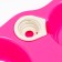 Double bowl with a bottle mount, 150/300 ml, 29.5x15 cm, pink