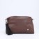 Richet Cross-Body bag, external pocket, 2 long belts, brown color