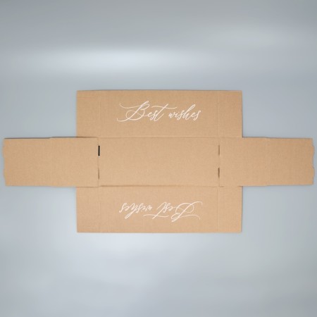 Gift Folding Box with PVC, packaging, "Flowers", 16 x 35 x 12 cm-7