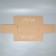 Gift Folding Box with PVC, packaging, "Flowers", 16 x 35 x 12 cm