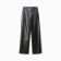 Women's pants (eco-leather) minku: Eco leather Black color, rr 44