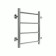 Terminus heated towel rail "Aurora" P4, 400x500 mm, side connection, chrome