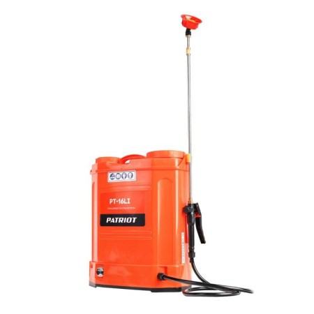 Range battery Patriot PT-16LI, 12 V, 8 Ah, Li-Ion, 16 l, 5 l/min-1