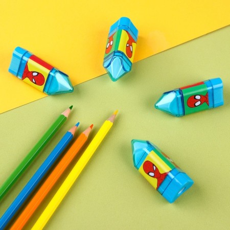Sharp with an eraser, plastic, Spider-Man-8