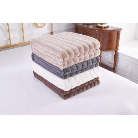 Anabel cover, size 160x220 cm, chocolate color-8