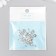 Decor for creativity Metal "Key from the heart" silver 1.6x0.7 cm