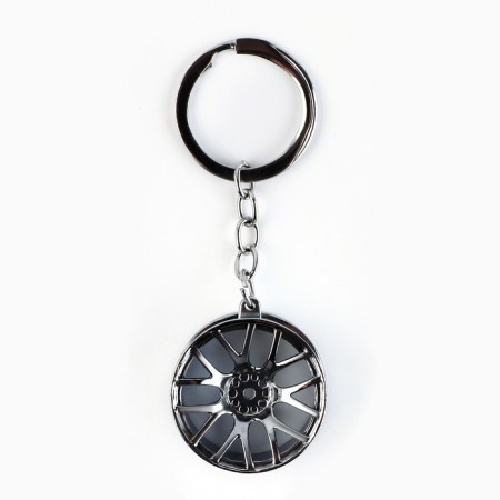 Metal keychain "First in everything", 9 x 3.5 cm-2