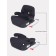 Boster car children's Rant Turbo Active Line, ISOFIX mount, group 3 (22-36 kg), black color