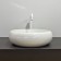 Comforty 114 liner shell, round, white color