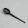A disposable tea spoon "Black" 12.5 cm