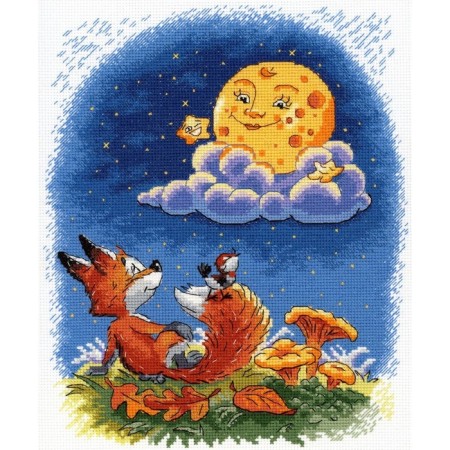 Embroidery "Night Conversations"