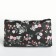 Cosmetic bag with lightning, black color