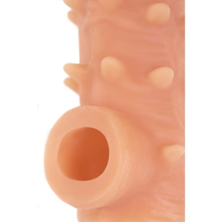Kokos nozzle is realistic with additional stimulation, TPE, bodily, 15.6 cm, l-6