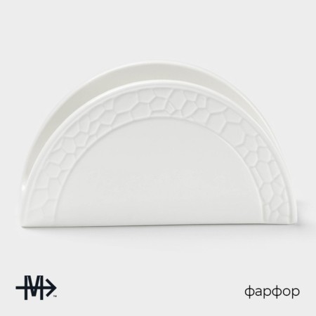 Porcelain napnage magistro rodos, 13.2 × 4 × 7 cm, white color-1