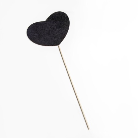 Topper chalk "heart" on a skewer we give beautifully-3