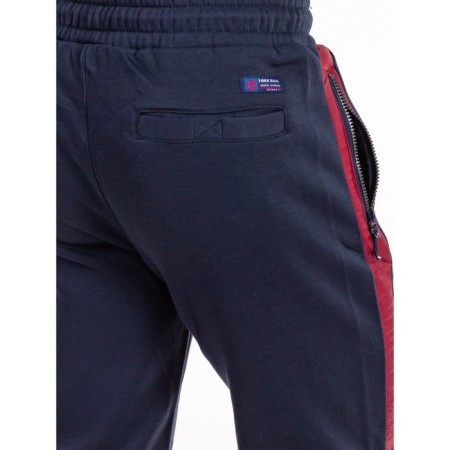 Sports costume men's ise, size 52, burgundy color, dark blue-6