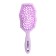 Comb for dry and wet hair Solomeya, massage, with wide teeth, lilac