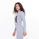 Women's thermal underwear (jumper, leggings) print wolf, light gray color, size 44