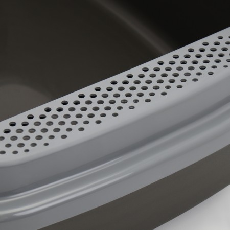 Aisha XL toilet 64 x 44 x 21 cm gray FIX-3