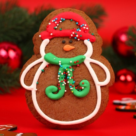 Honey cookies "Winter MIX-3" in assortment, 60 g-2