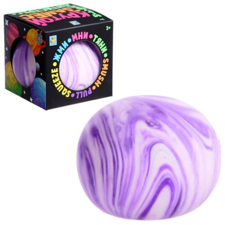 Antistress toy "Cool kneading. Ball Galaxy ", 10cm, mix